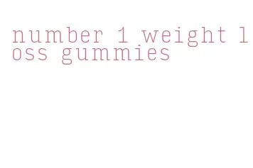 number 1 weight loss gummies