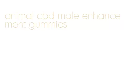 animal cbd male enhancement gummies